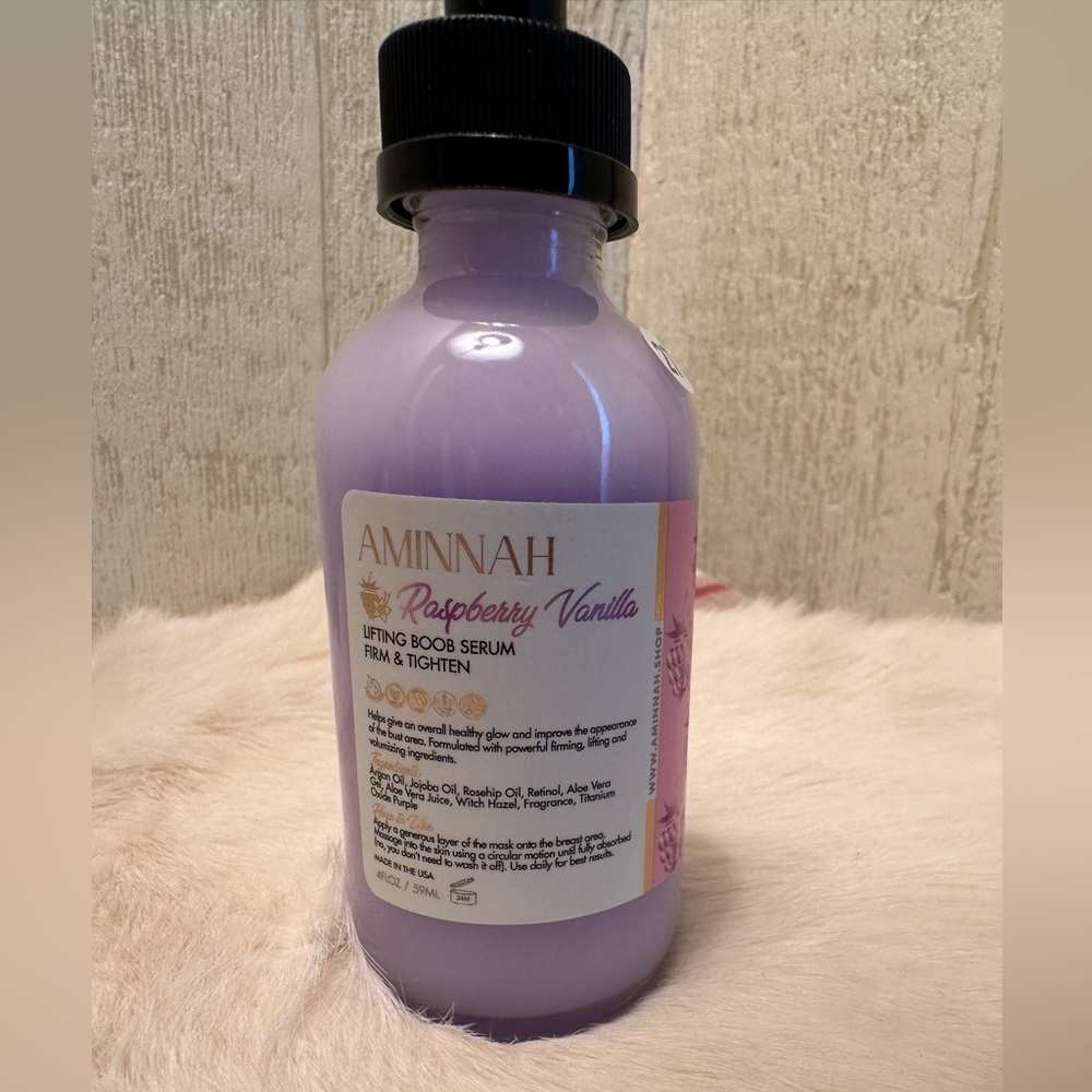 🔥Aminnah Raspberry Vanilla Boob Lifting Serum